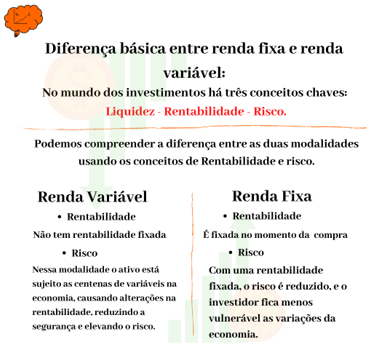 Renda fixa e renda variável